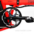 Electric Folding Bike With Reflector